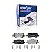 Detroit Axle - 3.0L Brake Kit for Land Rover Range Rover Sport Discovery, Drilled Slotted Disc Brake Rotors Ceramic Brakes Pads Replacement: 14.17