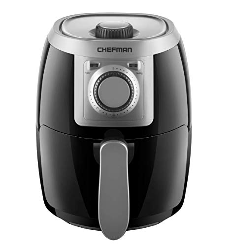 Chefman TurboFry 2 Liter Air Personal Compact Healthy Fryer w/Adjustable Temperature Control, 30