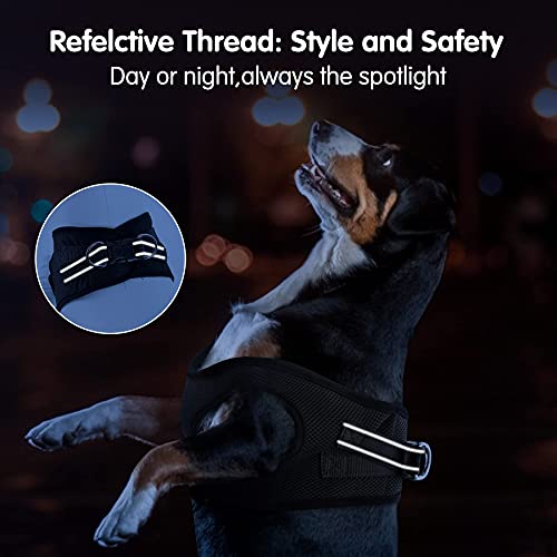 ABest-PET Cat Harness, Soft Mesh Dog Harness, Night Reflective Adjustable Breathable Jacket, Easy Control Vest Harnesses… - Image 5