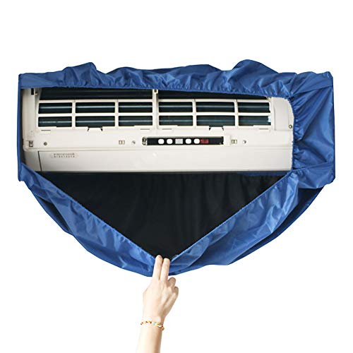 Cyrank Bolsa de Limpieza Mini Dividida, Kit de Limpieza de Aire Acondicionado Cubierta de Limpieza Impermeable para Aire Acondicionado Kit de Limpieza Mini Dividida Bolsa Protectora de Limpieza