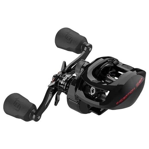 13 FISHING - Inception G2 Baitcast Reel - 6.6:1 Gear Ratio - Left Hand Retrieve (Fresh) - ING2-6.6-LH