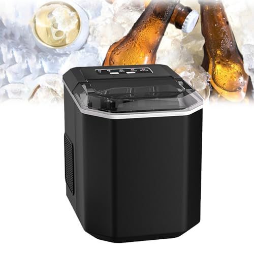 Fabricadora de hielo eléctrica de mostrador compacta miniatura 1