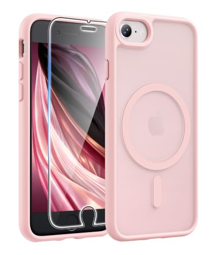 Image of FNTCASE for iPhone SE Case 2022(3rd) /2020(2nd), iPhone 8 /7 Case, Light Pink