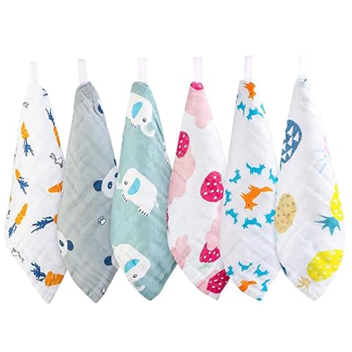 Serviette en gaze pour bébé BESTonZON 12 pièces multi-usages