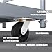 Heavy Duty Flatbed Cart, 3000LB Foldable Platform Truck Industrial Grade Weight Capacity, 36''W*72''L PlatformCart, Steel Hand Push Dolly Cart for Garden, Warehouse＆Yard (36 * 72)