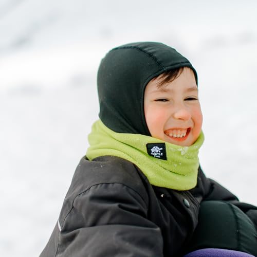 Turtle Fur Kids Shellaclava Chelonia 150 Fleece Neck Warmer Helmet Liner Winter Balaclava Hood, Ages 3-64