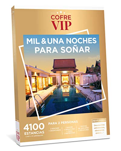 CofreVIP Caja Regalo MIL & UNA Noches para SOÑAR 4.100 estancias a Elegir para 2 Noches con...