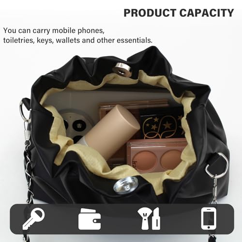 Women's Shoulder Handbags,Women's Crossbody Handbags with Adjustable and Detachable Shoulder Strap4