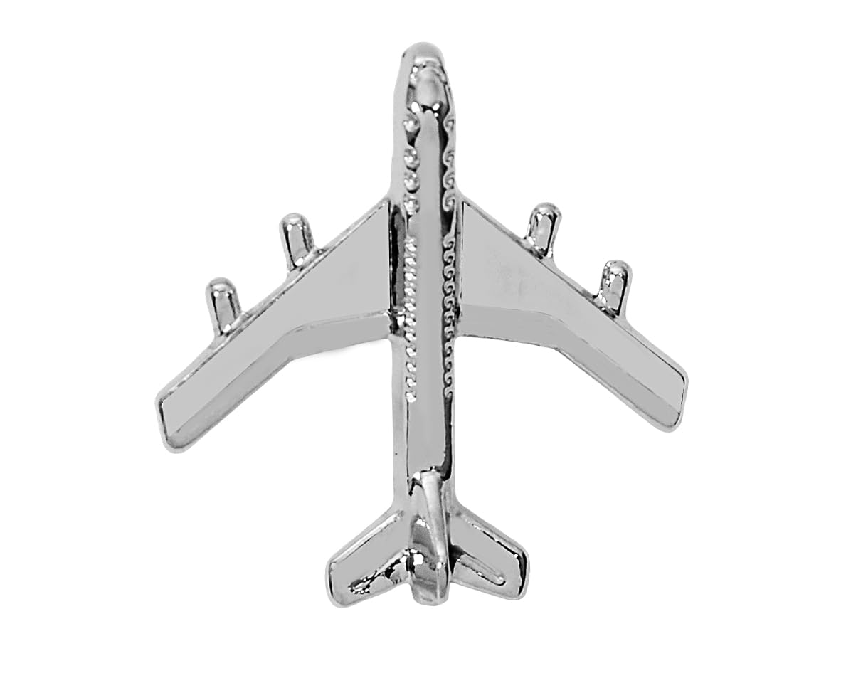 Airplane Brooch Silver Flight Attendant Tie Pin Jet Flight Badge Brooch Accessory brooch (B0D4GXZ68L) Amazon Price History, Amazon Price Tracker