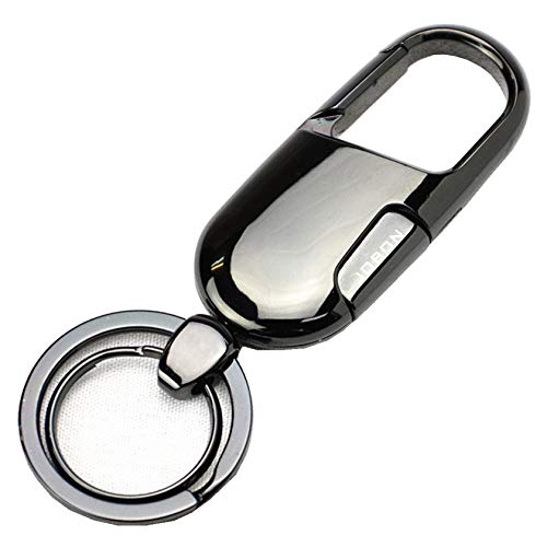 【Nice Ones】キーホルダー キーリング キーチェーン スマートキー 亜鉛合金 金属 メタル 高級感 かっこいい おしゃれ 車 家 鍵 プレゼント 【ギフト専用ボックス付】 (ブラック) 【Nice Ones】キーホルダー キーリング キーチェーン スマートキー 亜鉛合金 金属 メタル 高級感 かっこいい おしゃれ 車 家 鍵 プレゼント 【ギフト専用ボックス付】 (ブラック)