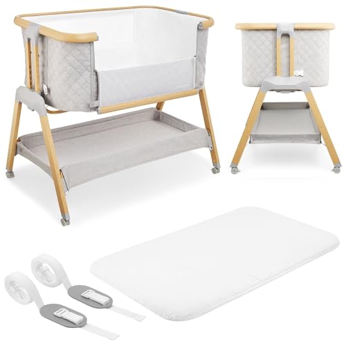 Moby-System Dreemy 3in1 Beistellbett Baby & Reisebett mit Matratze -...