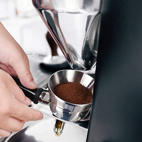 58mm Espresso Dosing Funnel, MATOW Stainless Steel Coffee Dosing Ring Compatible with 58mm Portafilter (58mm)