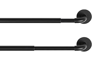 2-Pack KXLife Sidelight Curtain Rods
