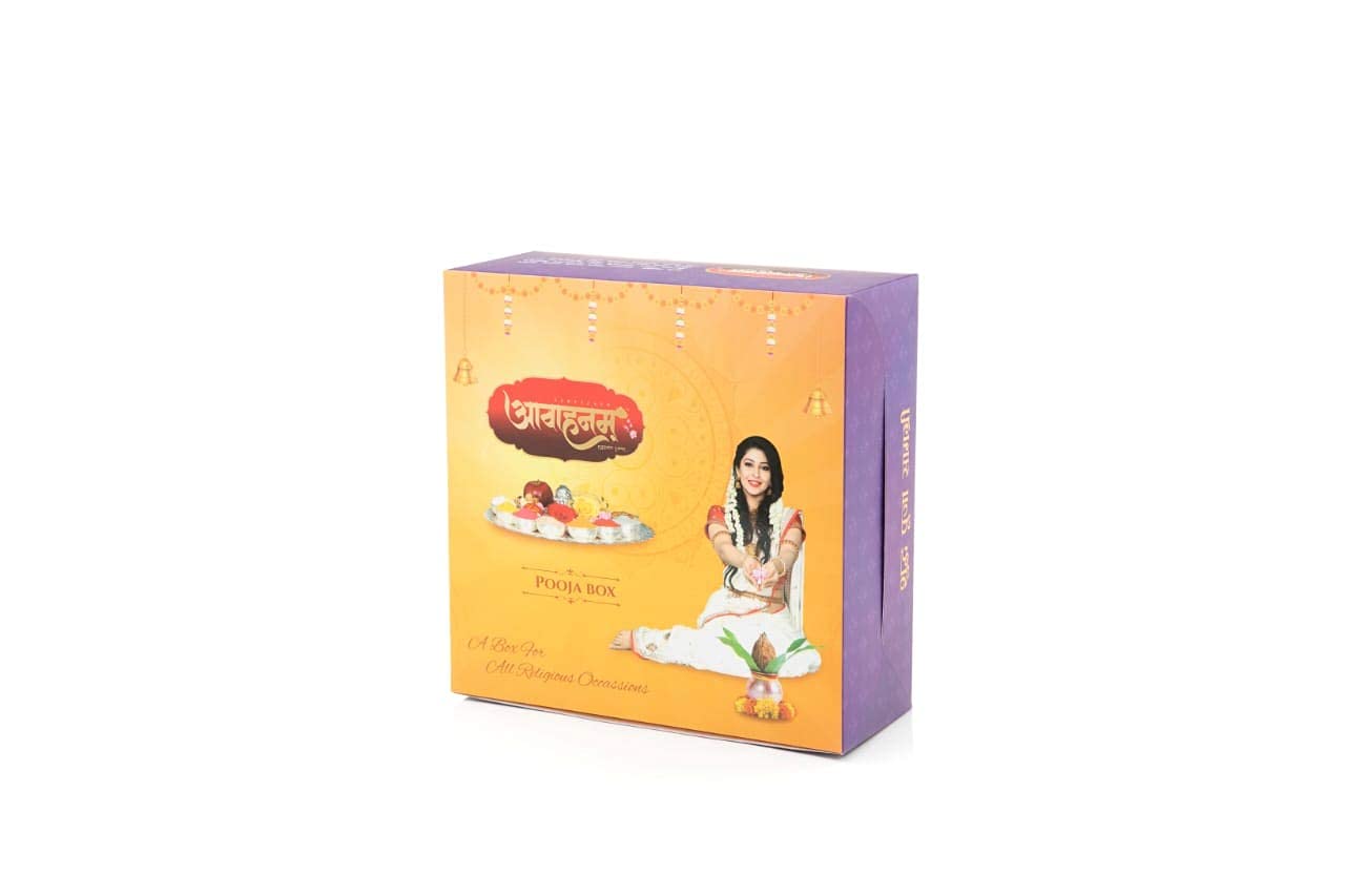 Daily Pooja/Laxmi Pooja/Diwali Pooja/Durga Pooja Sampoorn Pooja Items for Home Office Temple (Puja Kit Set)