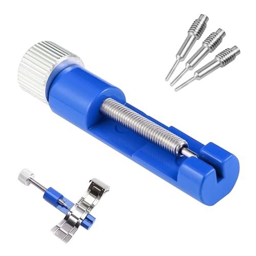 Admygo Watch Link Removal Adjustment Tool Herramienta de Ajuste de extracción de eslabones, Azul, Talla única Unisex Adulto