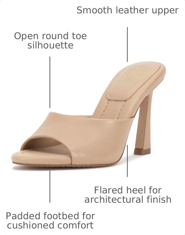 Image of Vince Camuto Women's Paigely Heeled Mule Sandals