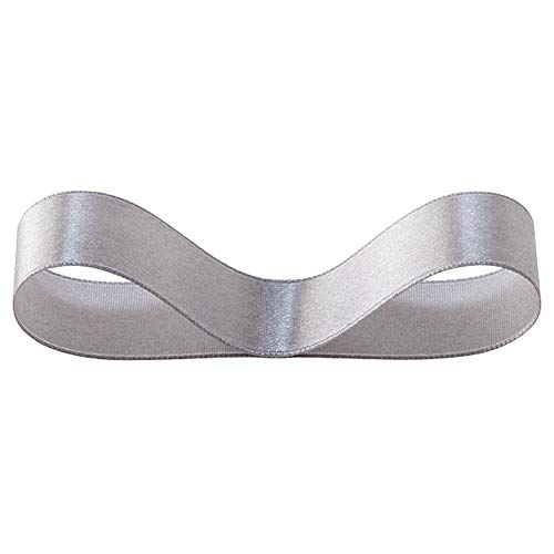 ヘッズ リボン 19㎜幅×20m巻 ウォームグレー 1巻 サテン 片面 HEADS 1960R