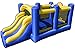 Island Hopper Racing Slide and Slam Recreational Bounce House