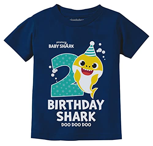 Baby Shark 2nd Birthday Shirt - Toddler Outfit for 2 Year Old Boy...