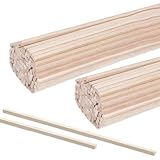 Palitos de manualidades para niños, 11.8 pulgadas, herramientas de mezcla de material tallado a mano para clase de arte, proyectos de pintura escolar