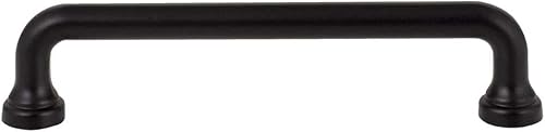 Atlas Homewares A642-BL Manija de la colección Malin de 5-116 pulgadas (5.039 in), negro mate disponible en Yaxa Peru