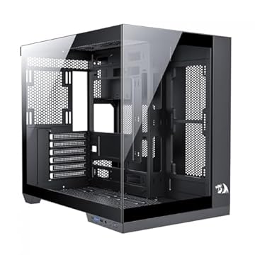 Gabinete Gamer Redragon Wideload Pro - Mid Tower, USB 3.0+2.0, Aquário, Vidro Panorâmico