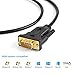 CableCreation 10 Feet USB to RS232 Adapter (PL2303 Chipset), Gold Plated USB 2.0 to DB9 Serial Converter Cable Support Cashier Register, Modem, Scanner, Digital Cameras, CNC etc, 3M /Black