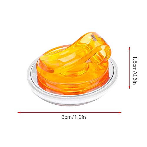 Dwawoo Ball Marker Hat Clip, Target Pattern Hat Clip Level Ball Marker Accessories(Orange) Leisure Sport