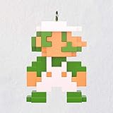 Hallmark Keepsake Christmas Ornament 2020, Mini Nintendo 8-Bit Luigi, 0.77' (0899QXM8214)