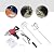 Concrete Mixers 2400W 1200rpm Corded Electric Drill Mixer Set Mud Mixing Tool Machine Mixer Concrete Power Tools with Auxiliary Handle