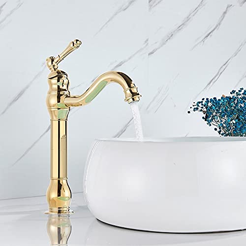 Robinet de lavabo de salle de bain monté sur le pont pour rénovation moderne