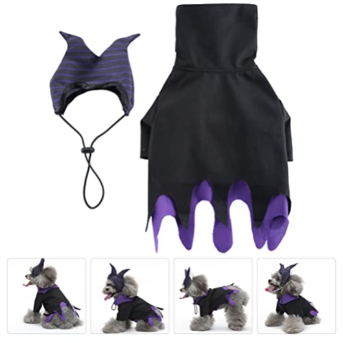 Disfraz Halloween Bruja para Perros tamaño S miniatura 5
