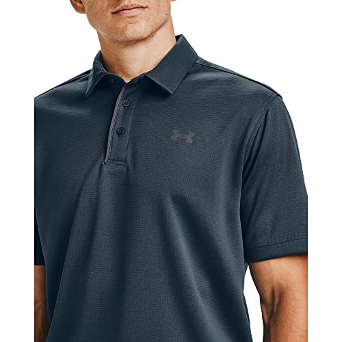 Image of Under Armour Men's Polyester Solid Tech Polo | T-Shirt | 1290140-001