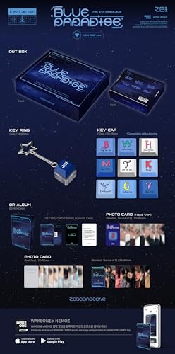 Album ZB1 Blue Paradise Cadeau Idéal K-Pop Version Clé - 3