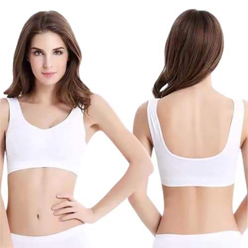 Image of Fashiol Women's Padded Sports Bra Criss Cross Racerback Sports Bra Stretchable Everyday Bras for Workout /Gym & Exercises