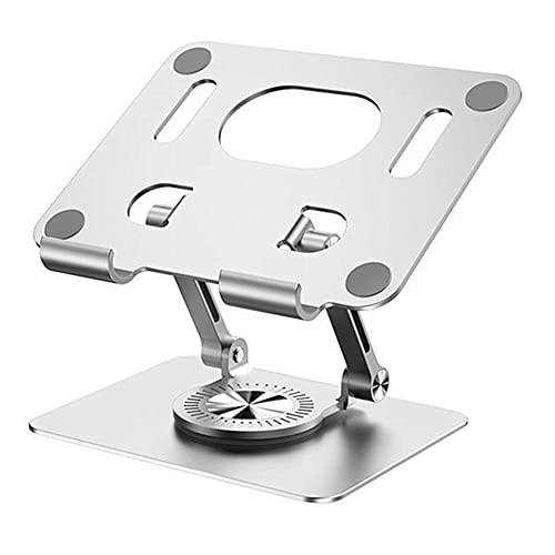 WYSXEBWZ Swivel Tablet Stand 360° Rotating Adjustable Tablet Holder Aluminum Foldable iPad Stand Holder for Desk Table Compatible with iPad Pro 9.7,10.5 Mini 4 3 2,Tab,Kindle,Nexus,E-Reader