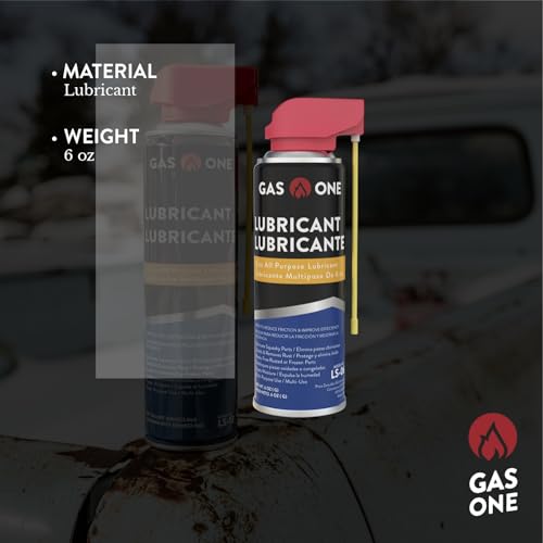 image for GasOne LS-06 All-Purpose Lubricant Spray – 12-Pack 6oz Lubricant Spr