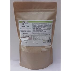 Professional grade granulated gelatin, neutral flavor – 1kg