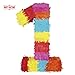 Party Factory Pinata Numbers 0-9 Kids Birthday Slap Pinata 16.5 x 13.7 x 3.1 inch Decoration Birthday Decoration (1)