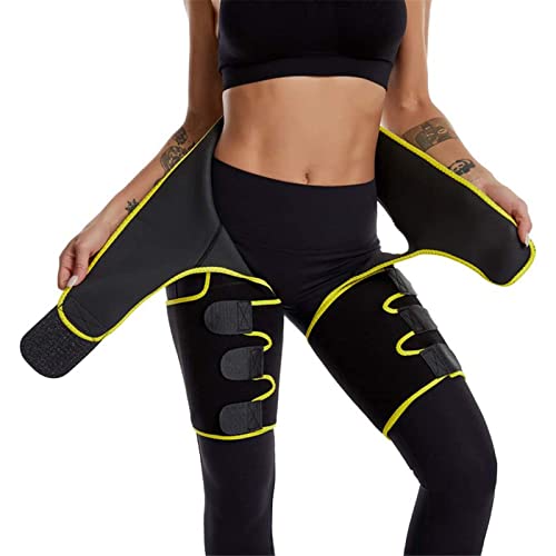 Entrenadores de cintura femeninos con efecto moldeador de muslos y realce de caderas para fitness