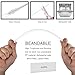 ALINK 12-Pack Reusable Hard Plastic Clear Straws, 10.5 inch Long Tumbler Straws for 16 OZ 20 OZ 30 OZ Stanley, YETI, Starbucks Tumblers with Cleaning Brush