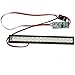 RC LED Light, 32pcs Metal + Plastic Roof Lamp 100mm Universal RC Crawler Light Bar Upgrade Accessory