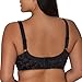Playtex womens Secrets Love My Curves Signature Floral Underwire Full Coverage Us4422 bras, Real Black, 42C US