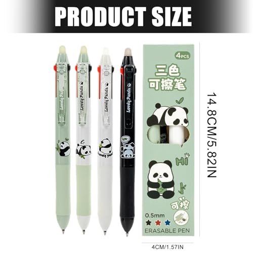 Bolígrafos de tinta gel borrables 0.5mm x4 miniatura 7