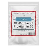 100% Pure Panthenol Powder, DL-Panthenol Powder, Provitamin B5 for Hair Care, Skin, Nails Deep Mousturizer, Use in Cosmetic Formulations or Add to Your Favorite Products (2 oz)