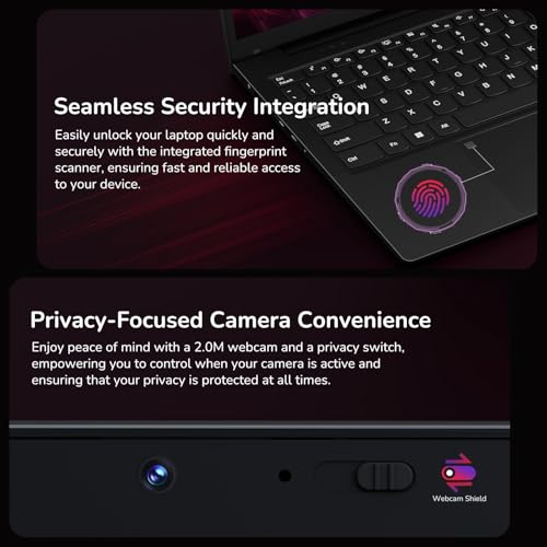 Image of NIMO 15.6 inch IPS FHD-Gaming-Laptop, 8 Cores AMD Ryzen 7 6800H 64GB DDR5 RAM 1TB SSD (Beat i7-12700H, Up to 4.7GHz) AMD Radeon 680M GPU-Computer with 100W GaN Type-C Backlit Keyboard Fingerprint