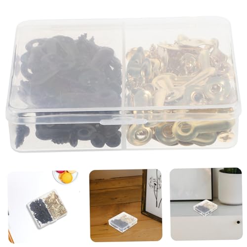 Image of Levemolo 120pcs Photo Frame Hardware Backing Clips Iron Turn Buttons for Wall Hanging Pictures