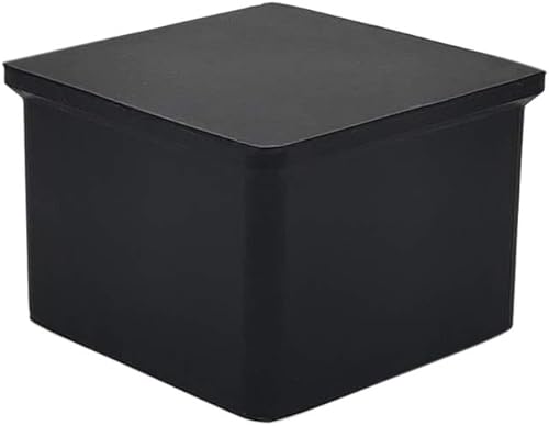 Miniatura 3 de Flyshop Puntas cuadradas de goma antideslizantes para patas de silla, protectores de suelo para muebles, 1-12 pulgadas x 1-12 pulgadas, 1.496 in x