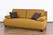 Produktbild Möbel für Dich Schlafsofa Bettsofa Florida mit extrabreiter XXL Liegefläche von 160x200 cm bezogen mit Webstoff Savanna mit Farbauswahl