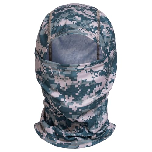 Image of Camo Balaclava Ski Face Mask UV Protector for Man and Women Hunting Fishing Motorcycle Windproof&Military Tactical